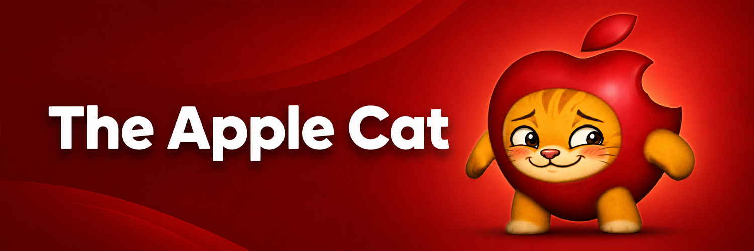 The Apple Cat banner